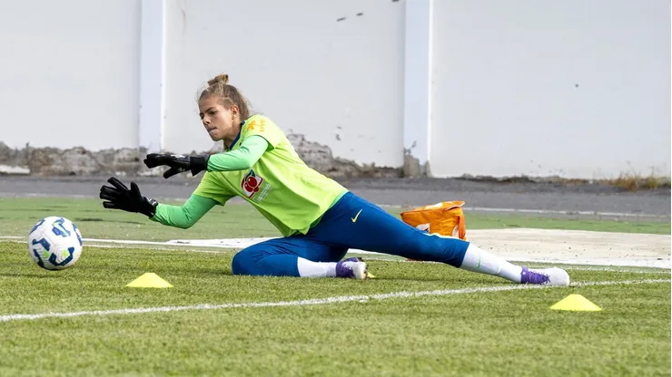 Goleira Sub-17. Foto: Nelson Terme/CBF