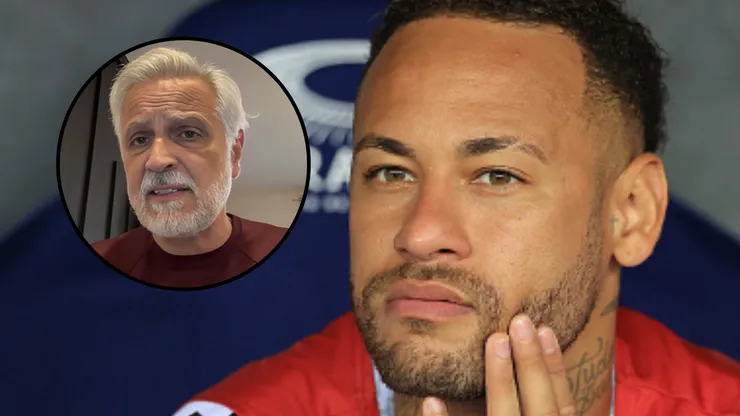 Neymar e Fábio Sormani. Fotos: Buda Mendes/Getty Images e Reprodução/Youtube oficial Sormani
