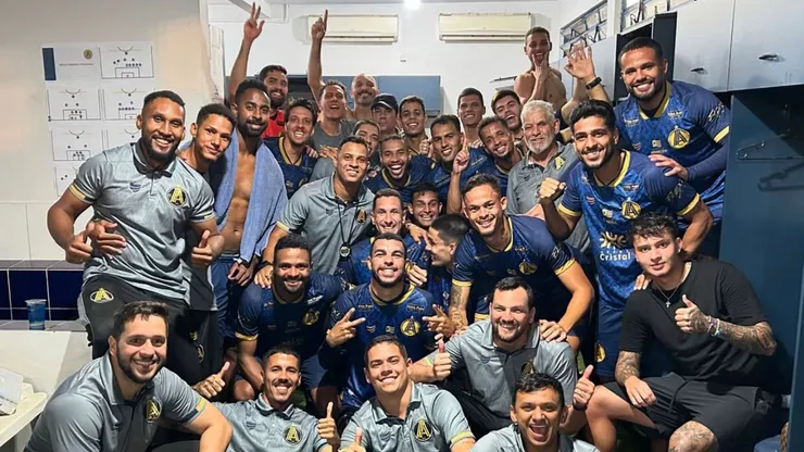 Adversário do Fluminense, Aparecidense tem feito um bom trabalho - Foto: Reprodução/Aparecidense