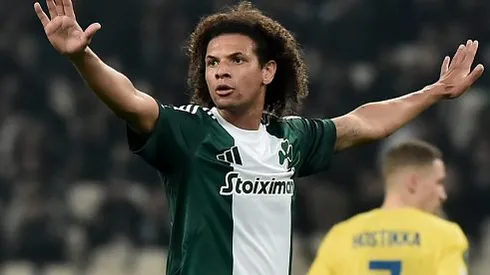 Willian Arão durante partida entre Panathinaikos e HJK Helsinki, pela UEFA Conference League 2024/25. Foto: Milos Bicanski