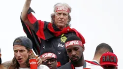 - Jorge Jesus nos tempos do Flamengo em 2019