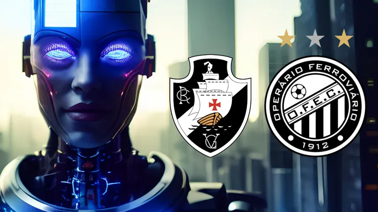 Inteligência artificial revela palpite para Vasco x Operário pela Copa do Brasil