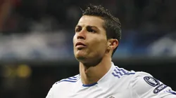 Cristiano Ronaldo quando atuava no Real Madrid -