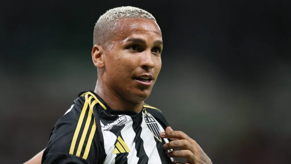 Deyverson no Atlético. Foto: Gilson Lobo/AGIF