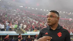 Roger Machado técnico do Internacional durante partida contra o Flamengo no estadio Maracana pelo campeonato Brasileiro A 2025. Foto: Thiago Ribeiro/AGIF