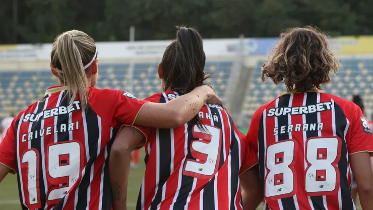 São Paulo briga na parte de cima da tabela - Créditos: Aline Fiuza / São Paulo FC
