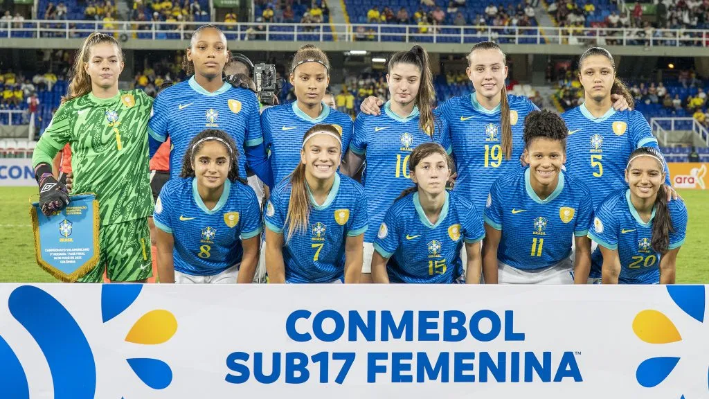 Seleção Brasileira no Sul-Americano Feminino Sub-17 em 2025