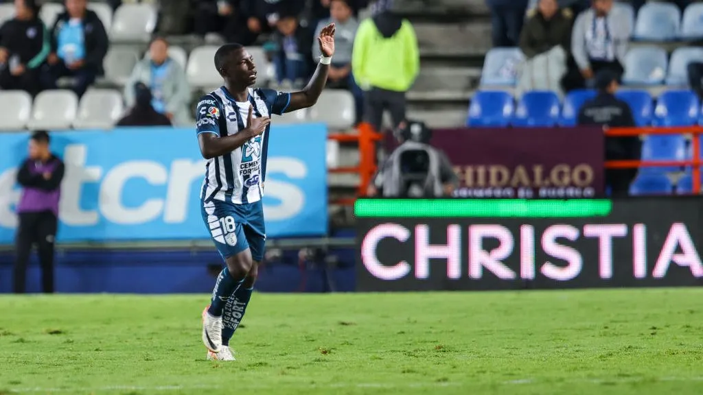 Atacante Hinestroza. Foto: Agustin Cuevas/Getty Images