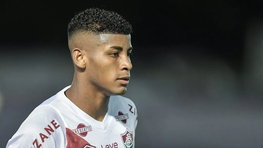 Hércules, meio-campista do Tricolor das Laranjeiras. Foto: Thiago Ribeiro/AGIF.