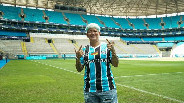 Yamila Rodríguez vai defender a Argentina em amistosos contra a Austrália - Foto: Guilherme Testa/Grêmio FBPA