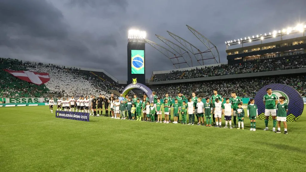 FPF resolveu interditar Arena Barueri e Palmeiras vê ‘represália’ à Leila Pereira – Foto: Cesar Greco/Palmeiras/by Canon