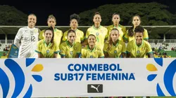 Seleção Feminina Sub-17. Foto: Nelson Terme/CBF