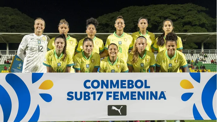 Seleção Feminina Sub-17. Foto: Nelson Terme/CBF