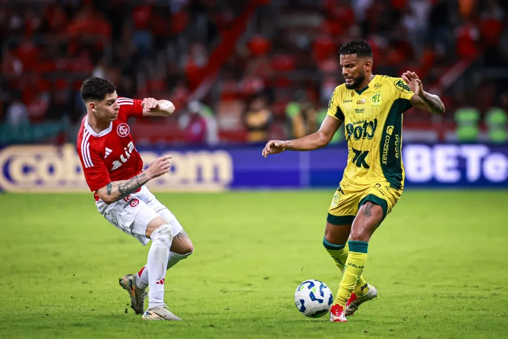 Internacional empatou com o Mirassol no final de semana. Foto: Maxi Franzoi/AGIF