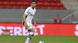 Ganso marcou na goleada do Fluminense. Foto: Mateus Bonomi/AGIF