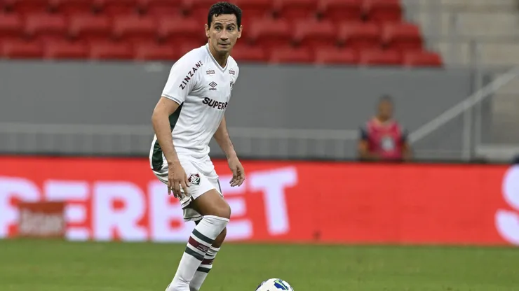 Ganso marcou na goleada do Fluminense. Foto: Mateus Bonomi/AGIF