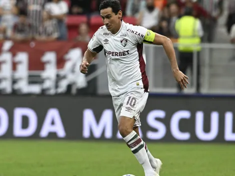 Ganso é ovacionado pela torcida do Fluminense após golaço