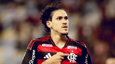 Pedro durante partida do Mengo contra o Botafogo-PB