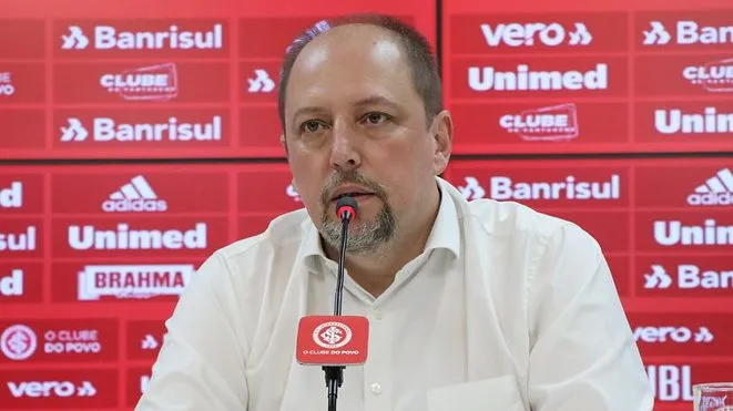 Presidente do Internacional. Foto Ricardo Duarte/Internacional