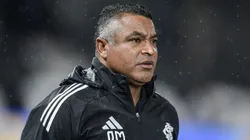 Roger Machado técnico do Internacional durante partida contra o Botafogo no estádio Engenhão pelo campeonato Brasileiro A 2025.