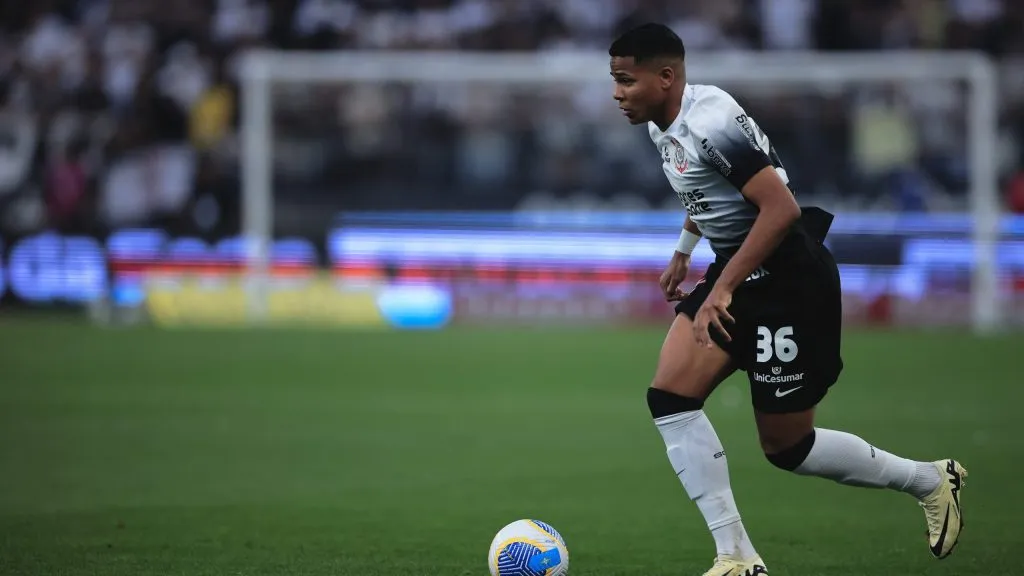 Wesley no Corinthians. Foto: Ettore Chiereguini/AGIF