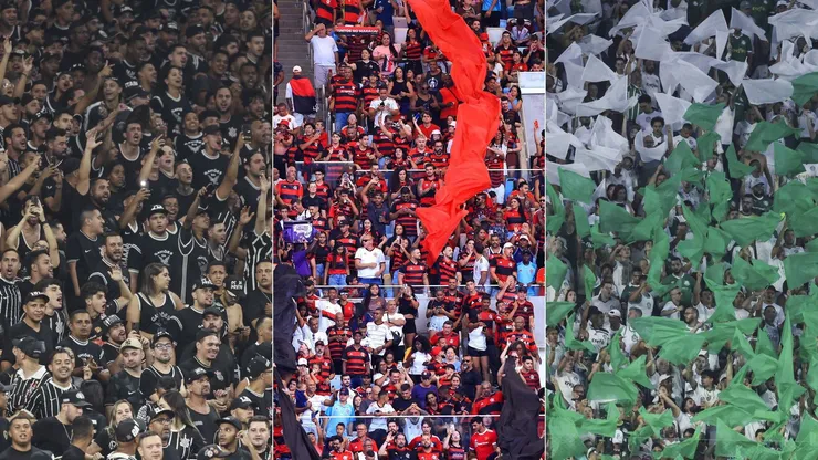 As 25 torcidas mais fanáticas do Brasil.