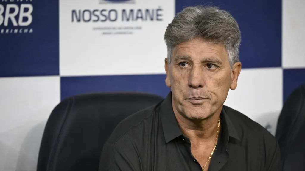 Renato Gaúcho técnico do Fluminense durante partida contra o Aparecidense no estádio Mane Garrincha pelo campeonato Copa Do Brasil 2025. Foto: Mateus Bonomi/AGIF
