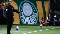 Leo Conde, técnico do Ceará, durante partida contra o Palmeiras no estadio Arena Allianz Parque pela Copa Do Brasil 2025. Foto: Fabio Giannelli/AGIF