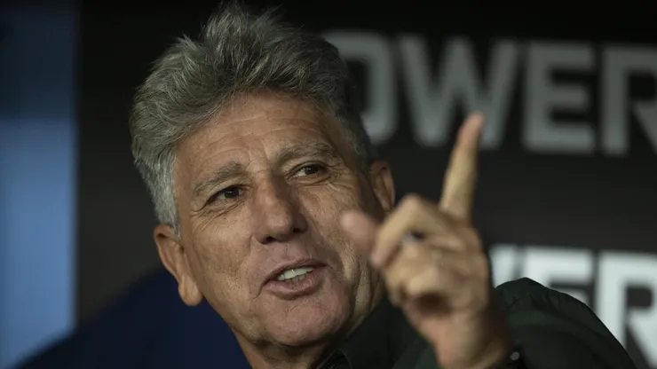 Renato Gaúcho no Fluminense. Foto: Jorge Rodrigues/AGIF