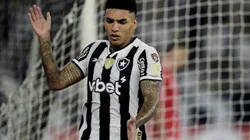 RJ - RIO DE JANEIRO - 14/05/2025 - COPA LIBERTADORES 2025, BOTAFOGO X ESTUDIANTES - Igor Jesus jogador do Botafogo durante partida contra o Estudiantes no estadio Engenhao pelo campeonato Copa Libertadores 2025. Foto: Alexandre Loureiro/AGIF