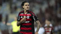 RJ - RIO DE JANEIRO - 21/05/2025 - COPA DO BRASIL 2025, FLAMENGO X BOTAFOGO-PB - Pedro jogador do Flamengo comemora seu gol durante partida contra o Botafogo-PB no estadio Maracana pelo campeonato Copa Do Brasil 2025. Foto: Jorge Rodrigues/AGIF