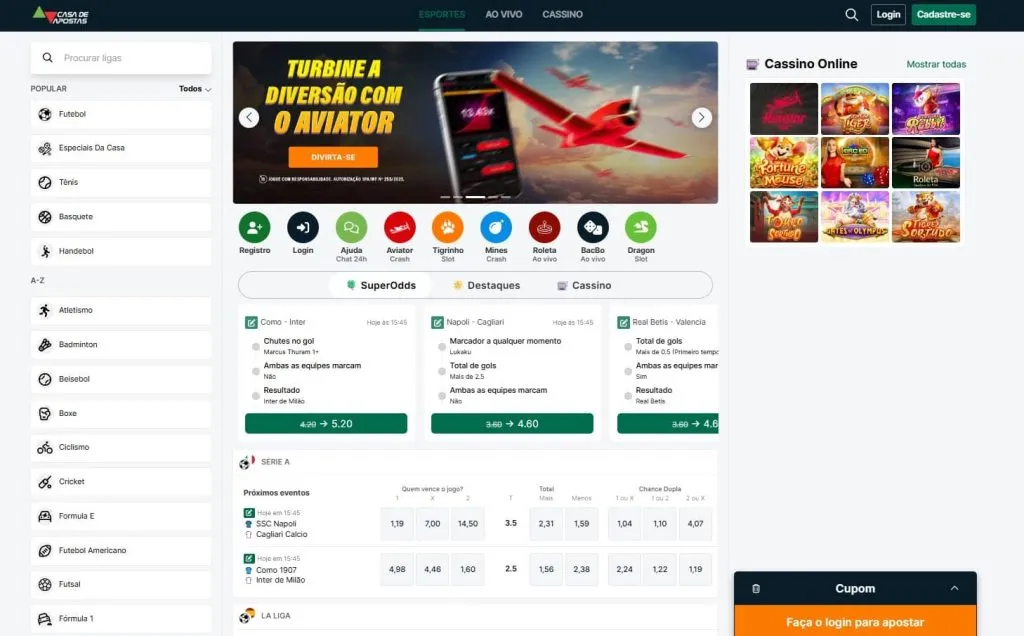 casa de aposta