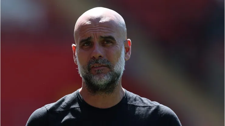 Pep Guardiola, técnico do Manchester City - Foto: Michael Steele/Getty Images
