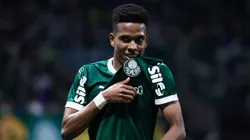 Estêvão é um dos destaques do Palmeiras. Foto: Fabio Giannelli/AGIF