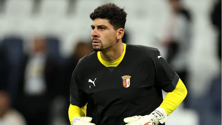 Matheus Magalhães atuando pelo Braga (Photo by Florencia Tan Jun/Getty Images)