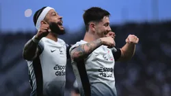 Memphis e Garro devem iniciar como titulares diante do Huracán nesta terça - Foto: Ettore Chiereguini/AGIF