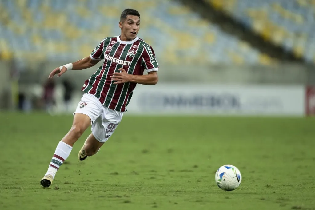 Serna em ação pelo Fluminense. Foto: Jorge Rodrigues/AGIF