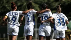 Jogadoras Cruzeiro. Foto: Gustavo Martins