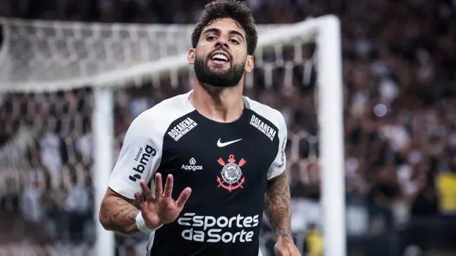 Yuri Alberto em ação pelo Corinthians – Foto: Marcello Zambrana/AGIF