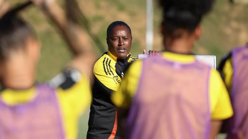 Treinadora Fabiana Guedes do Atlético-MG