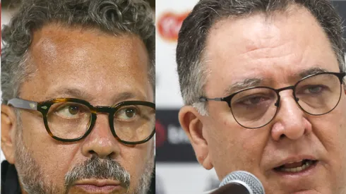 Cléber Xavier balança no cargo. Fotos: Mauricio De Souza/AGIF e Reinaldo Campos/AGIF.