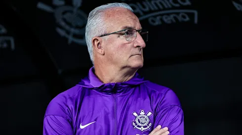 Dorival Júnior técnico do Corinthians durante partida contra o Novorizontino no estádio Arena Corinthians pelo campeonato Copa Do Brasil 2025.