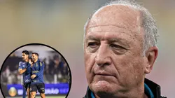 Felipão atua como coordenador técnico do Imortal. Fotos: Abner Dourado/AGIF e Jorge Rodrigues/AGIF.