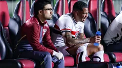 Luciano, jogador do São Paulo, durante partida contra o Mirassol no estadio Morumbis pelo campeonato Brasileiro A 2025. Foto: Fabio Giannelli/AGIF