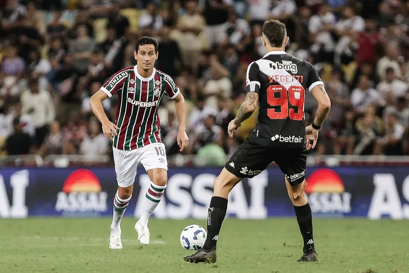 Ganso entrou no 2º tempo do clássico. Foto: Lucas Merçon/Fluminense FC