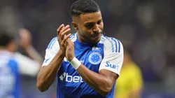 Wanderson, jogador do Cruzeiro, durante partida contra o Mirassol no estadio Mineirao pelo campeonato Brasileiro A 2025. Foto: Gilson Lobo/AGIF