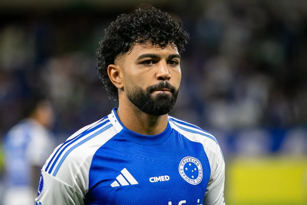 Gabriel Barbosa será titular contra o Fortaleza. Foto: Fernando Moreno/AGIF