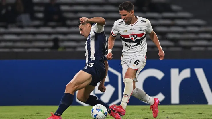 São Paulo x Talleres se enfrentam pela Copa Libertadores. (Photo by Hernan Cortez/Getty Images)