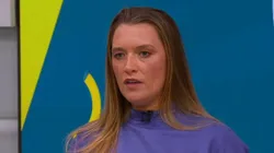 Ana Thaís projetou o duelo entre Palmeiras x Flamengo - Foto: Reprodução/SporTV