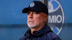 Mano Menezes durante partida contra o CSA, pela Copa do Brasil.